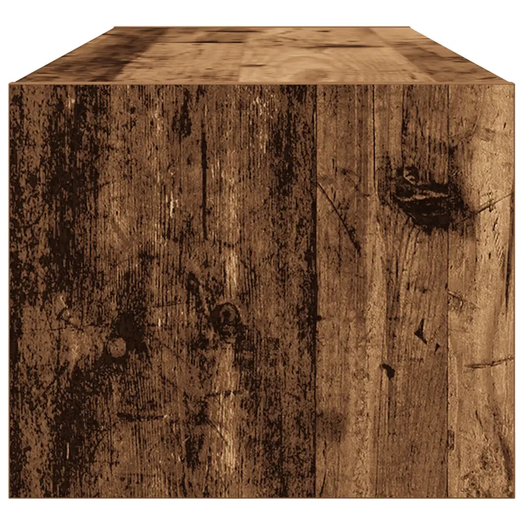 Mobili Porta TV 2 pz Legno Antico 100x31x25,5 cm in Truciolato 861487