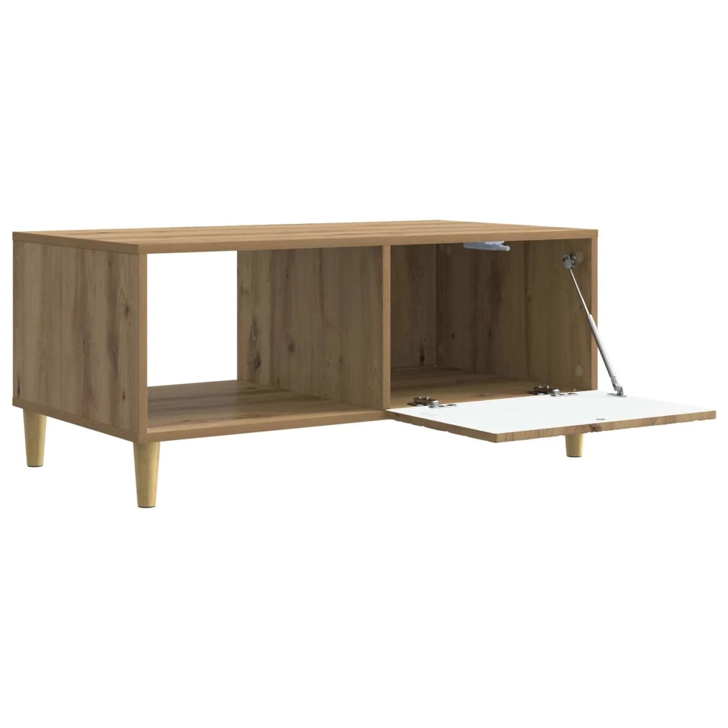 Tavolino da salotto Rovere Artigianale 90 x 50 x 40 cm