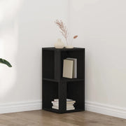 Mensole angolari Rovere Nero 33 x 33 x 67 cm Legno multistrato 862690