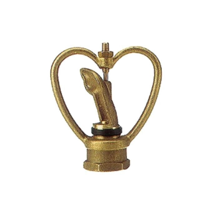 Agrati 1102 Irrigatore Farfalla Ottone Attacco 3-4'' F Gittata 4.5 m Irrigazione 360 gradi