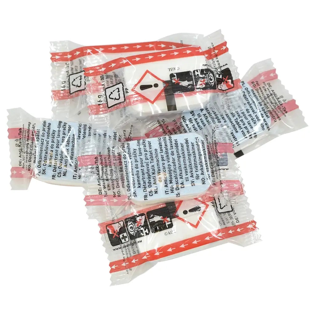 Detergente in Pastiglie Lavatrice 100 pz Anticalcare e Sporco