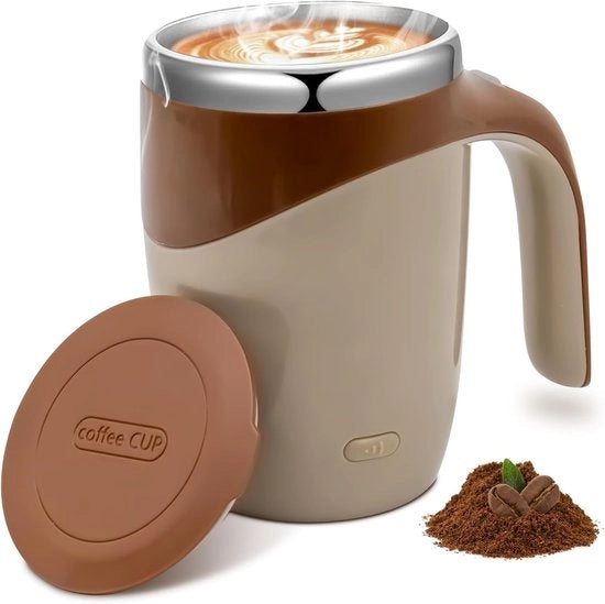 Caffettiera auto-caffettiera con caricamento USB e fondo in acciaio inossidabile