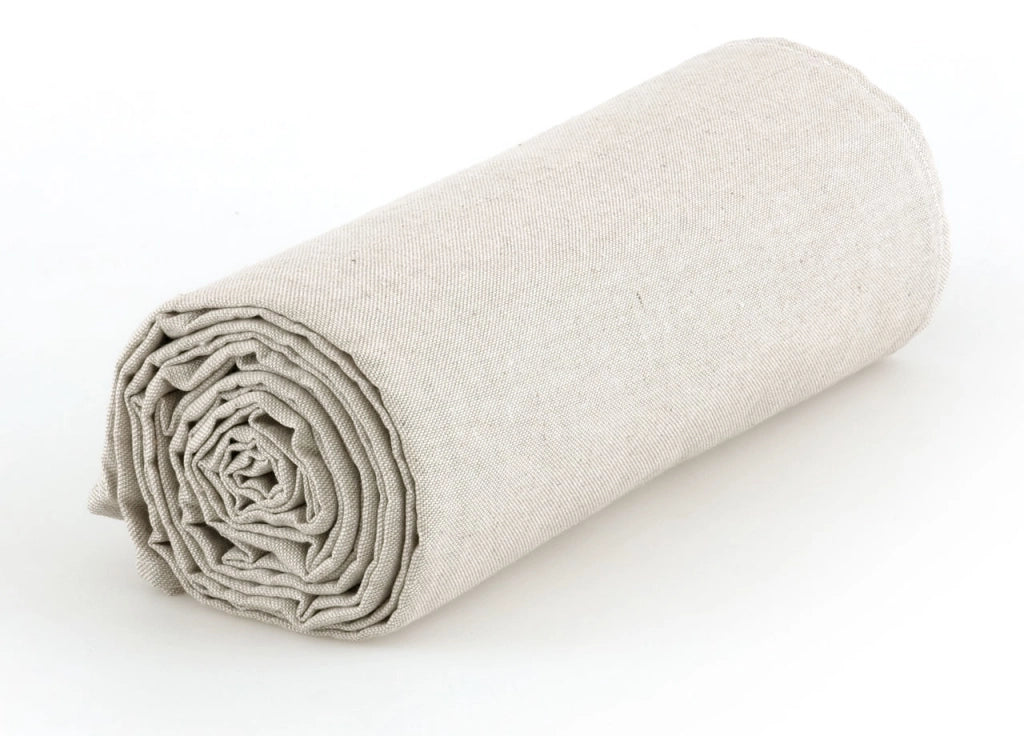 Telo Arredo Granfoulard Copritutto Cotone Made Italy Vari Disegni Arredatutto Copriletto Multiuso - 1 Piazza - Prezioso Beige