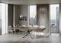 Tavolo Allungabile 160/264x90x77 cm Volantis Premium Noce