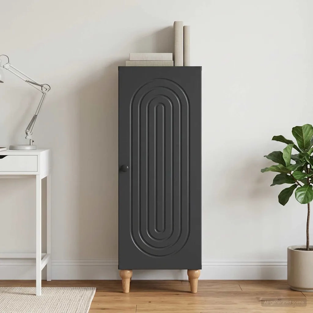 Credenza Nero 33 x 34,5 x 90 cm Legno ingegnerizzato 894136