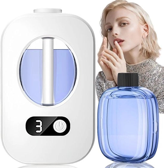 Diffusore di aromaterapia automatico, 4 velocità diffusore di aria condizionata, piccola macchina di aromaterapia per la casa, diffusore di oli essenziali, diffusore di aroma per camera, diffusore per il bagno