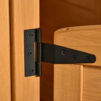 Casetta per Bambini in Legno da Esterno con Porta, Finestre, Panca, Portavasi 122x108x135.5cm Gialla