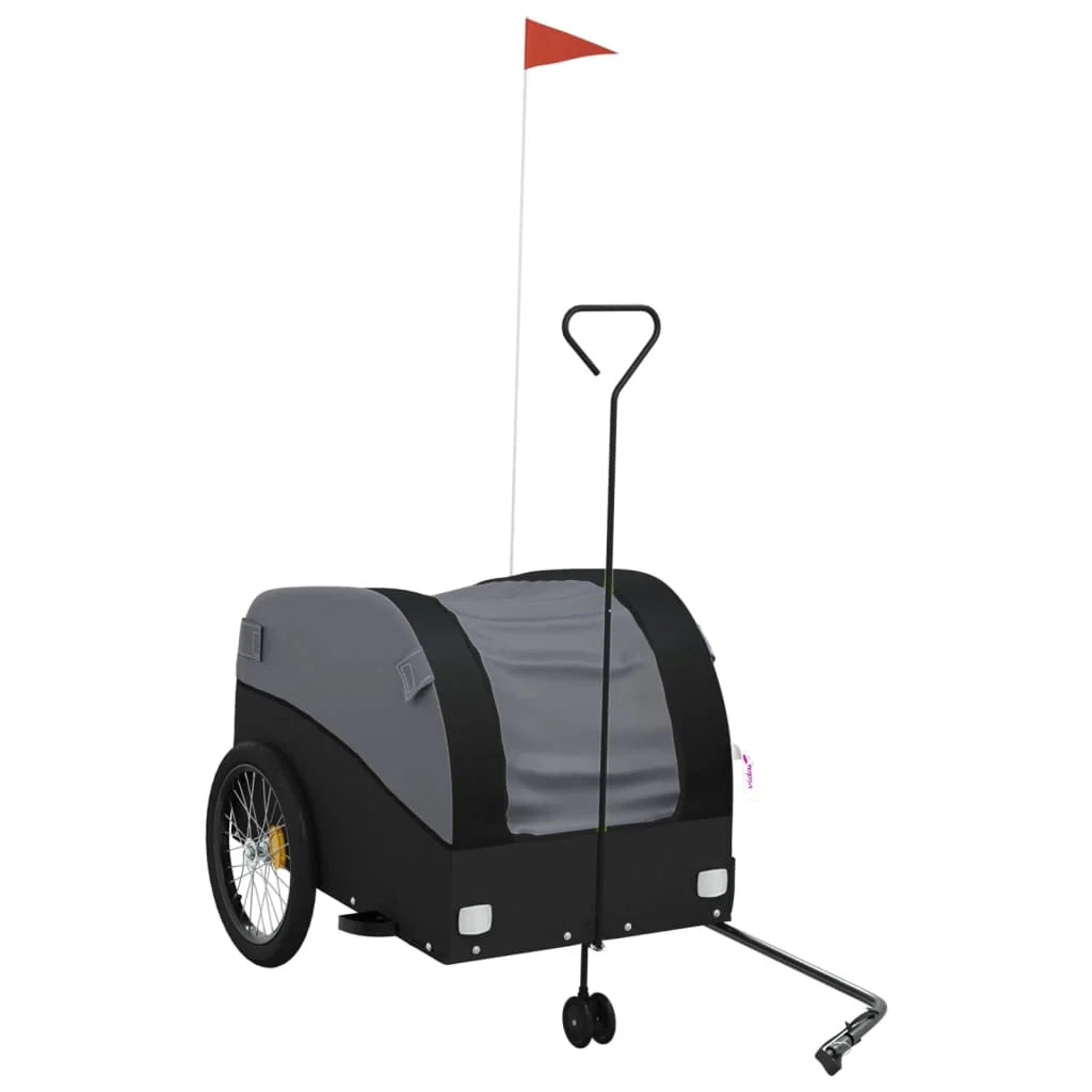 Rimorchio per trasporto biciclette 45 kg ferro nero 02_0044082