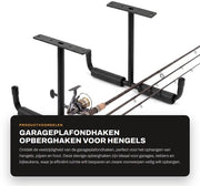Hanger per Organizzazione 2 Pezzi - Acciaio Inossidabile - Capacità di Sostegno 40 kg - Robusto e Duraturo - Organizzazione Efficiente - Adatto per Hanger/Pipette - Hanger per Organizzazione