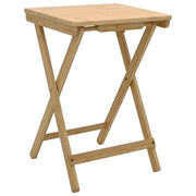 Tavolo da Cucina Naturale 40 x 30 x 53,5 cm Bamb¨´