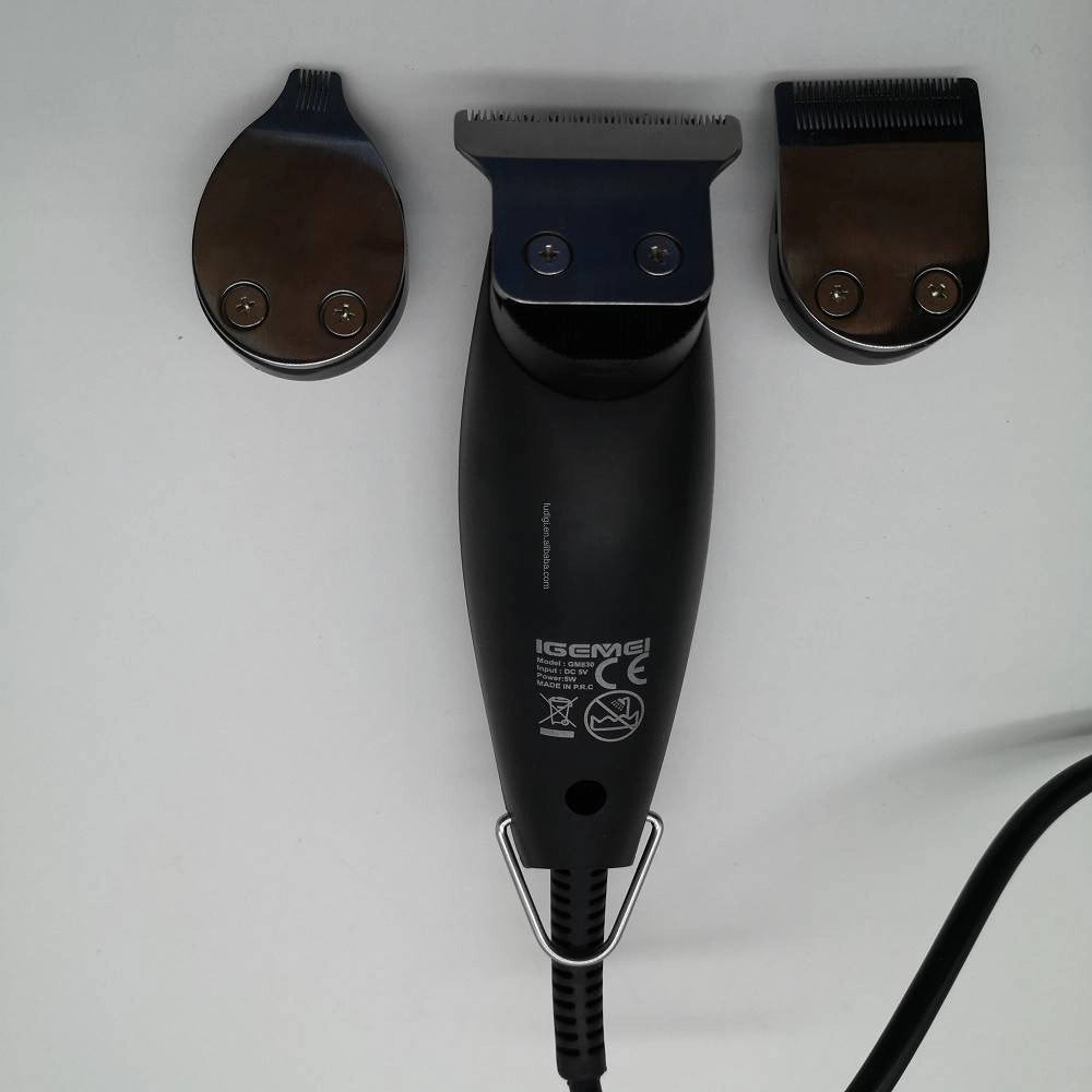 Trade Shop - Trimmer Tagliacapelli Barba Rasoio 3in1 Professionale Elettrico Con Filo Gm-830 -