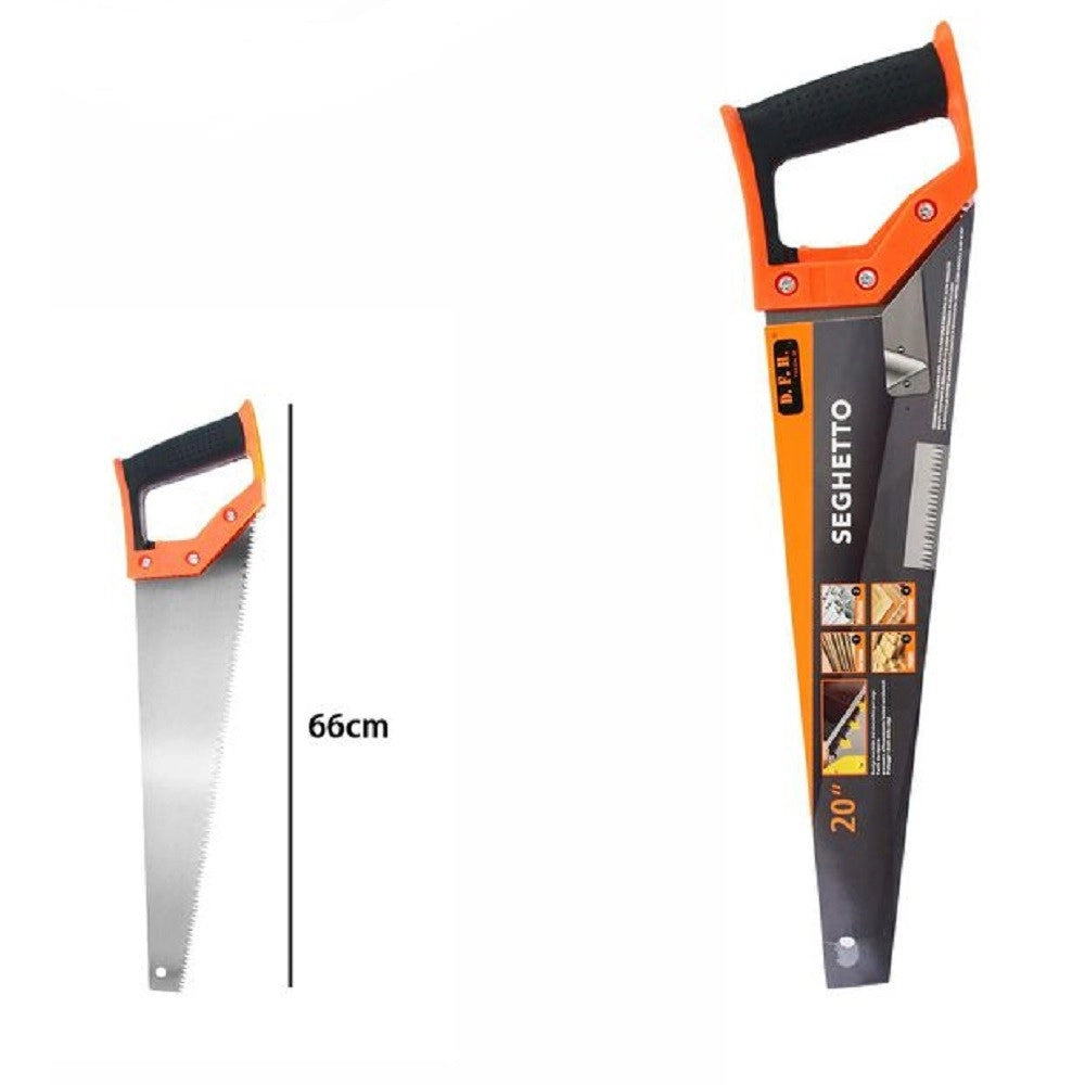 Trade Shop - Seghetto Segaccio Per Legno 20" 66 Cm Sega A Mano Taglio Lama In Acciaio 07972 -