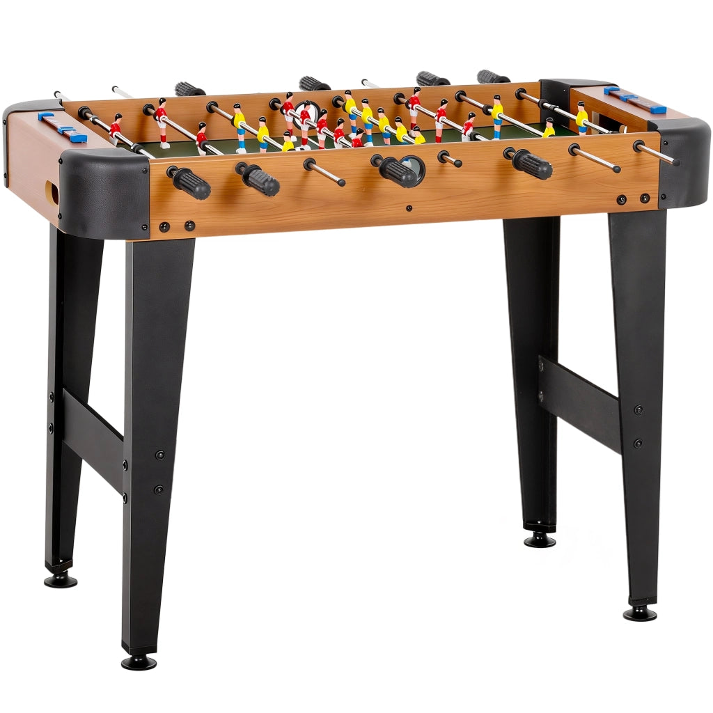 Calcio balilla 92 cm ¨C zephmum ¨C 22 giocatori, 2 palline, contatori manuali, marrone