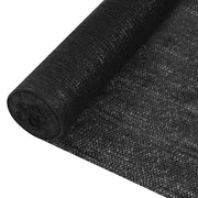Rete per Privacy Nera 1,8x25 m in HDPE 195 g/m² 149363