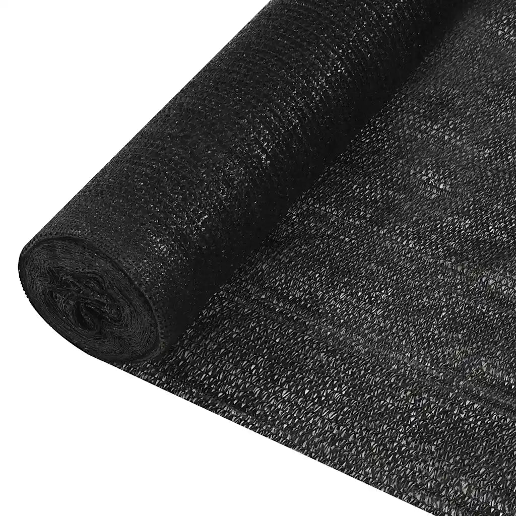 Rete per Privacy Nera 1,8x25 m in HDPE 195 g/m² 149363