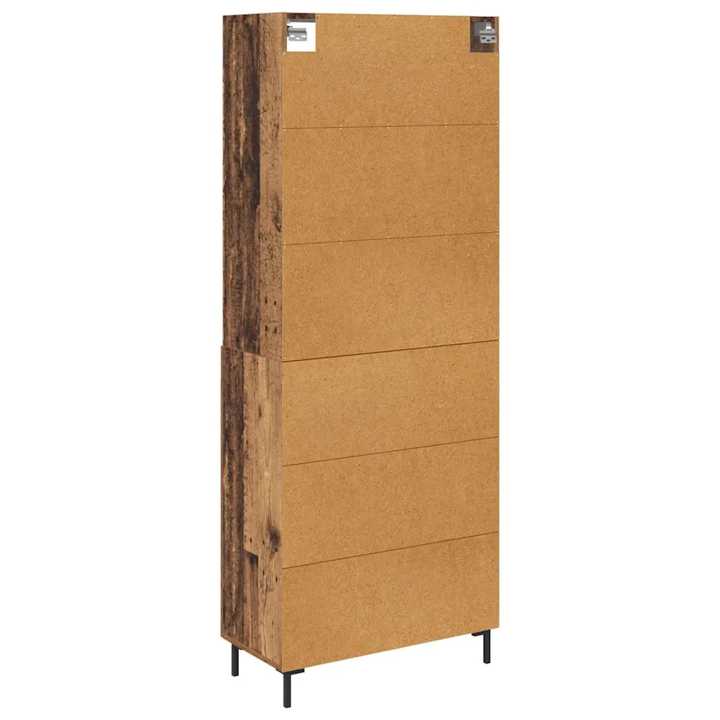 Credenza Legno vecchio 69,5 x 34 x 180 cm Legno multistrato