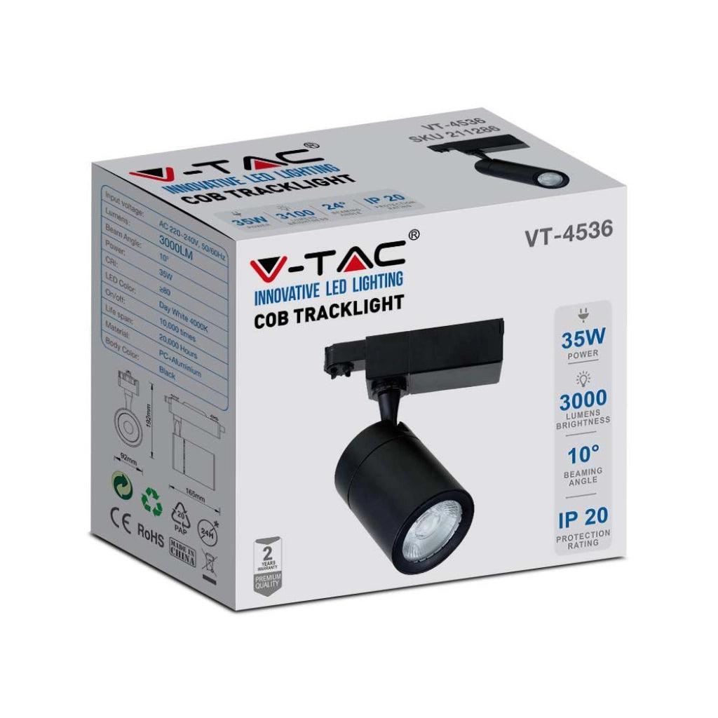 Body Black da 4000k da 35 W LED da 4000k