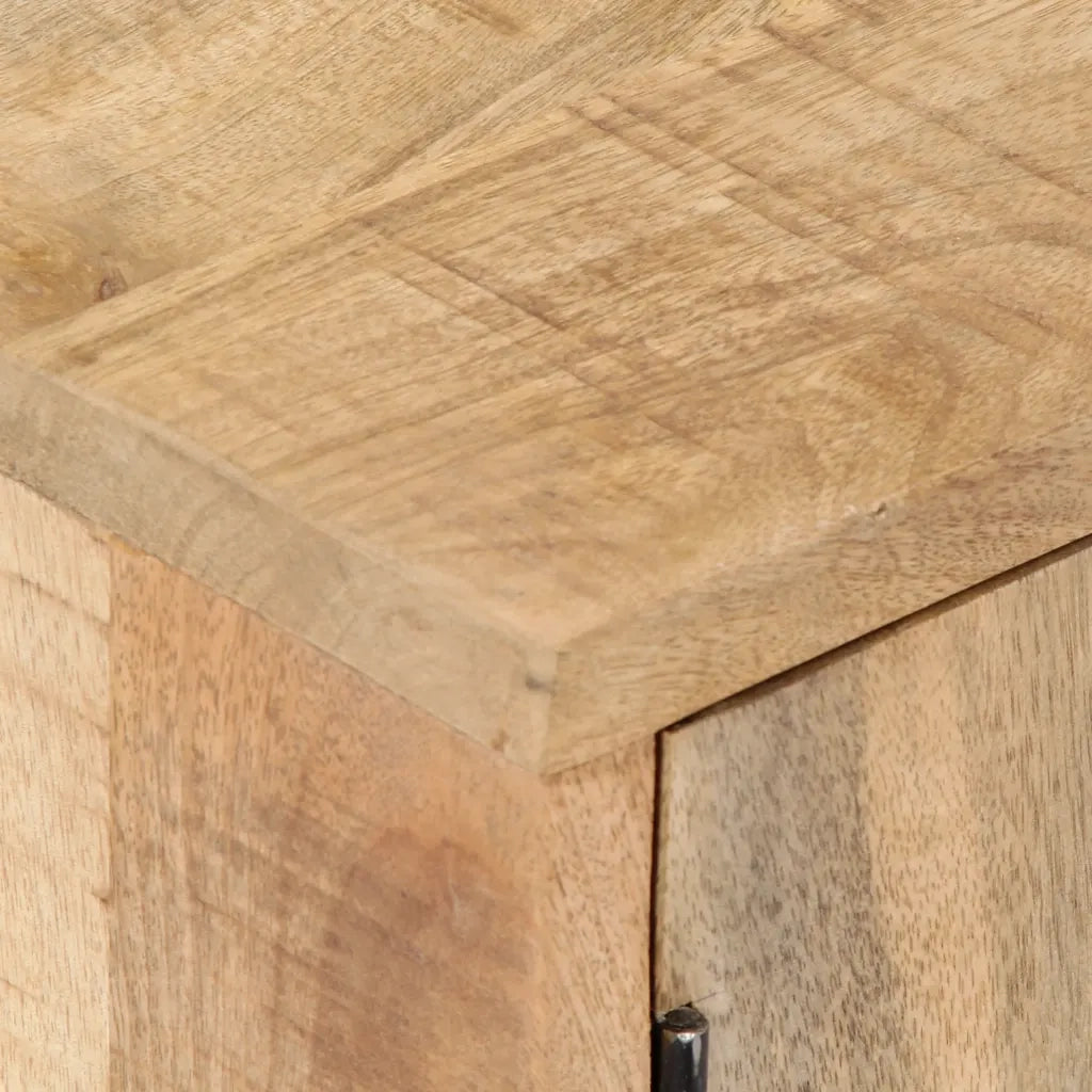 Mobile Porta TV-Credenza per TV 140x30x40 cm in Legno Massello di Mango
