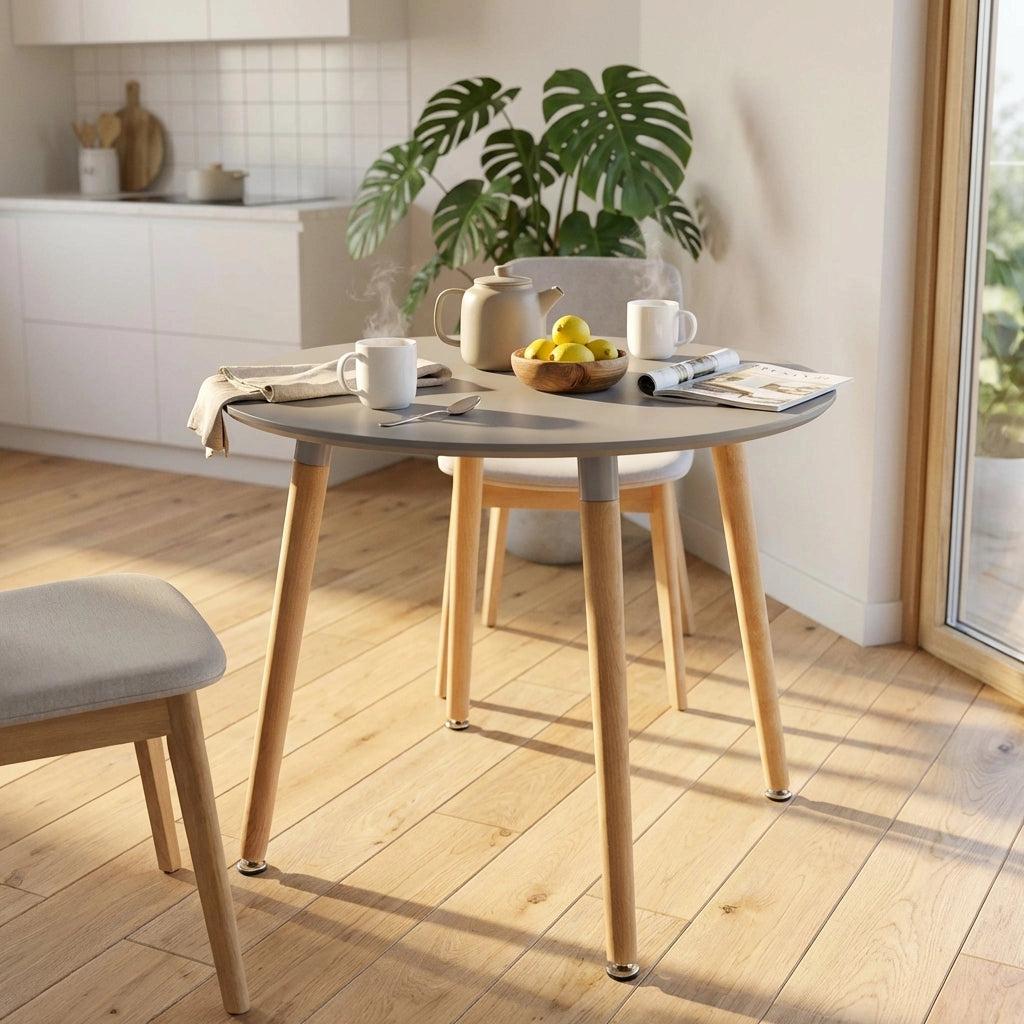 Tavolo Rotondo 80 in Plastica cm 80x80x75 - LYON
