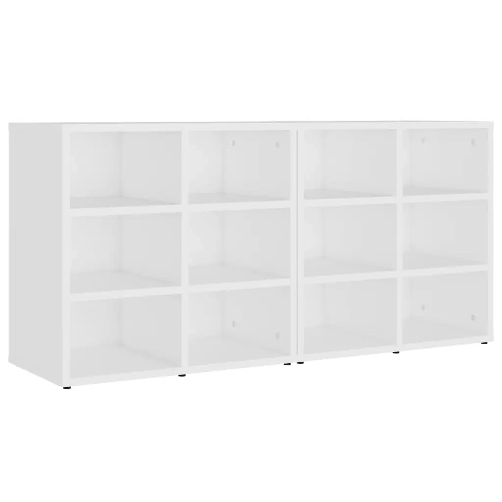 Scarpiere 2 pz Bianche 52,5x30x50 cm CFW1870485