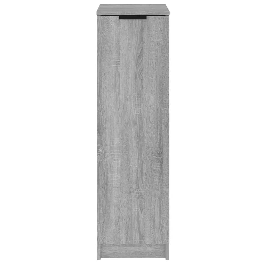 Scarpiera | Mobile per scarpe Grigio Sonoma 30x35x100 cm in Legno Multistrato