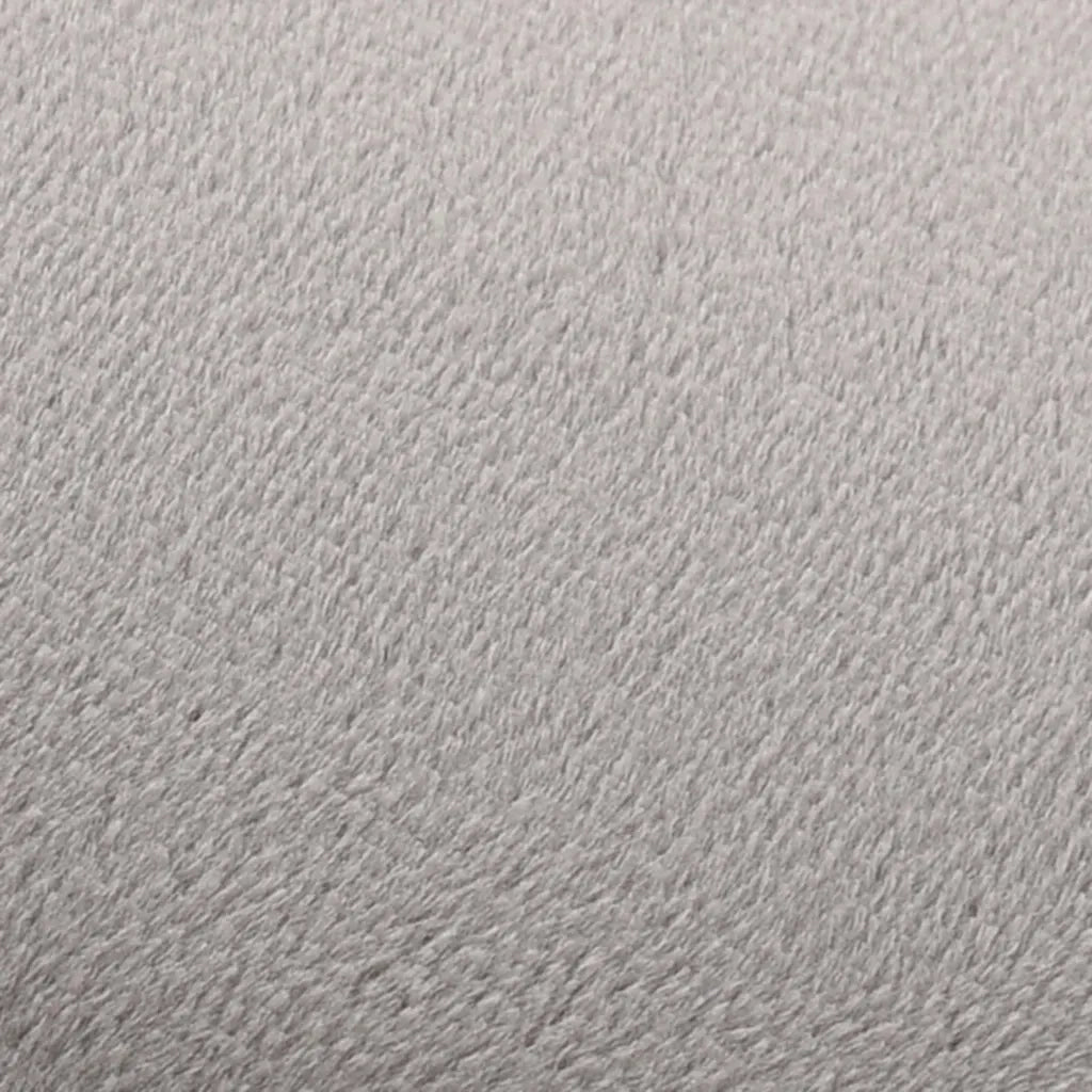 Sgabello Grigio Chiaro e Oro in Velluto cod mxl 65093