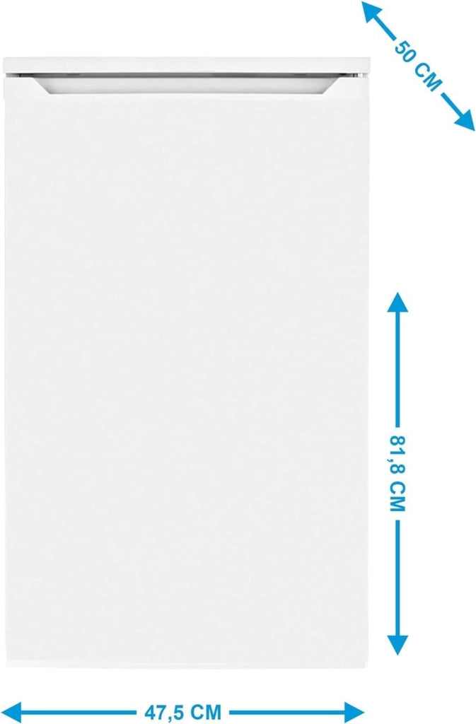 BEKO FS166020 Congelatore verticale a libera installazione 65 L 82 cm Classe E 37 dB raffreddamento statico con sistema MinFrost 3 cassetti porte reversibili ripiani in cristallo infrangibile autonomia 15 h Bianco