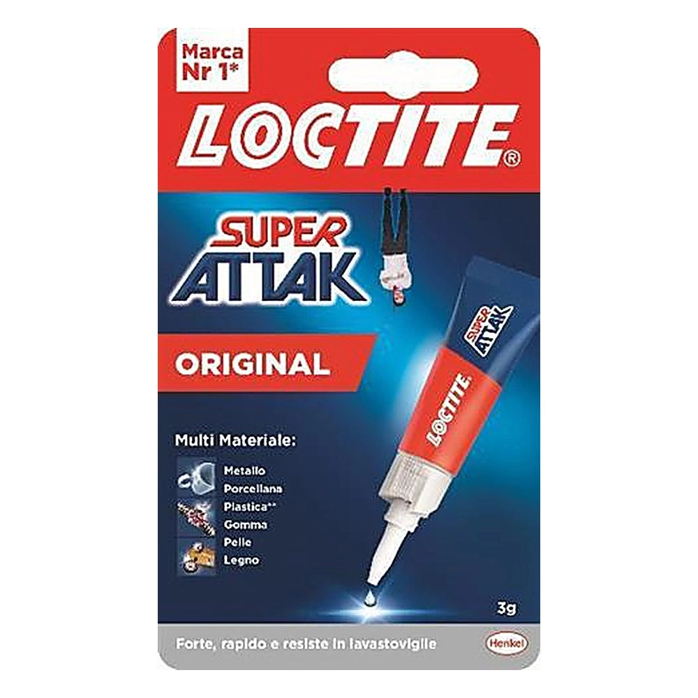 Colla istantanea super attak original 3 g