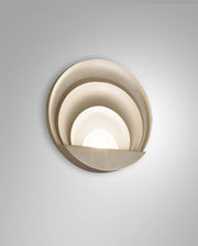 Sunrise Lampada da Parete a LED Integrato 29W 3240lm 3000K Oro Opaco - Struttura in Alluminio Pressofusione IP20 Design Moderno ed Elegante