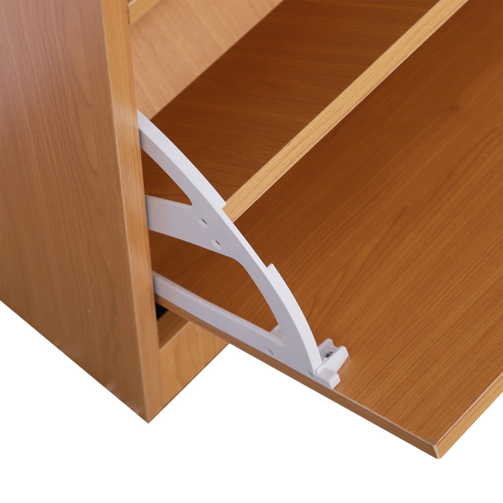 Mobile Ingresso con Scarpiera e Specchio ¨C zephmum ¨C Legno, 90x24x166 cm