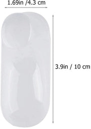 Supporto per piedi in plastica trasparente - 20 pezzi - Stecche per piedi - Standard per piedi dei bambini - Prevenzione della deformazione - Dimensioni 10x4,3x3,9 cm - Supporto per scarpe