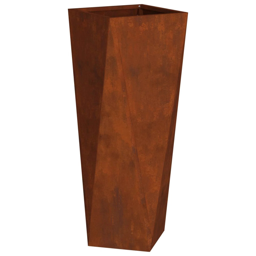 Fioriera 2 pcs Ruggine 30 x 30 x 75 cm 883779
