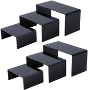Display Elevatore in Acero - 3 Dimensioni - 6 Pezzi - Pannello Decorativo - Struttura di Vetrina - Supporto per Gioielli - Stand di Vetrina
