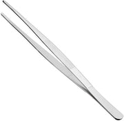 Pincetta da cucina multifunzionale 30 cm - Pincetta in acciaio inossidabile - Punte a griglia - Manico resistente agli urti - Presa sicura - Tanga da cucina