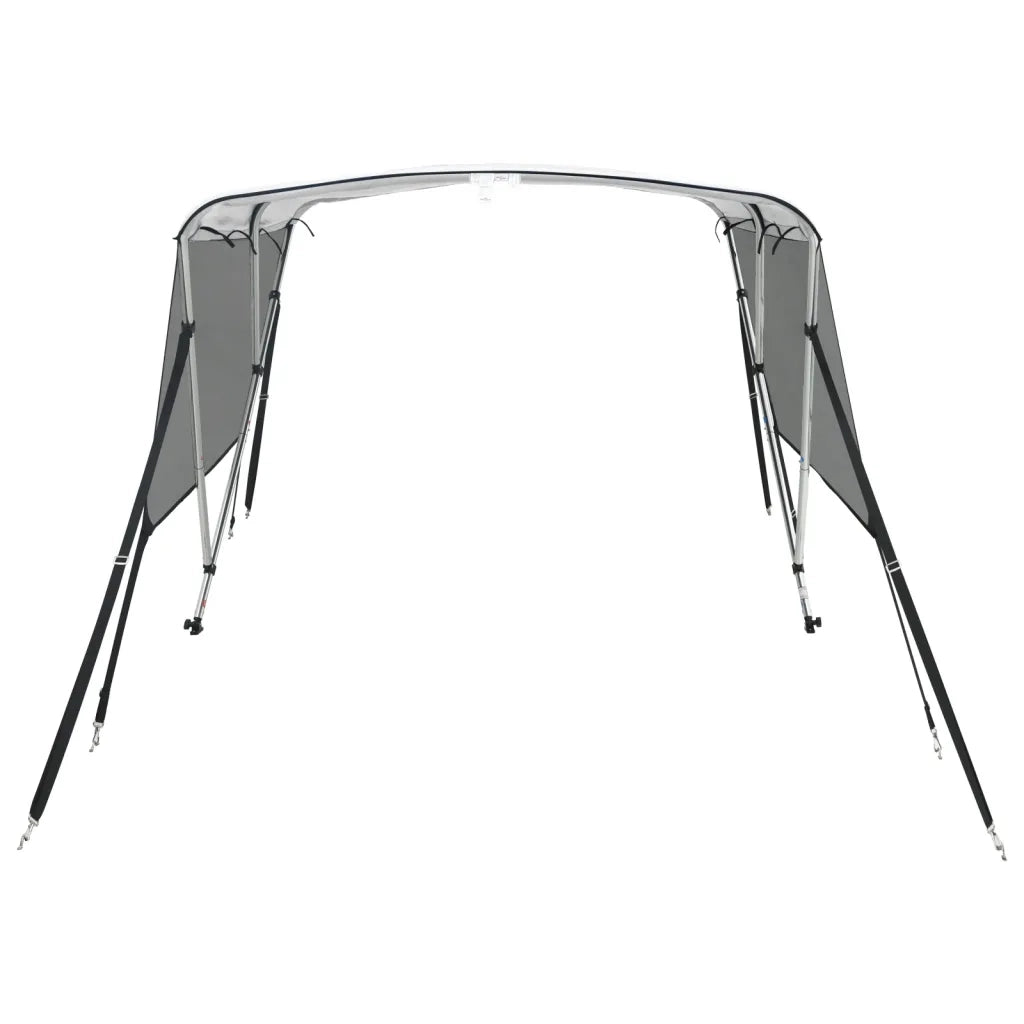 Bimini di Prua Pareti Laterali Rete 3 Archi 183x(185-198)x137cm 94841
