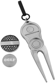 Foglio di Riparazione da Golf - Accessorio da Golf - Grip Antiscivolo - Incluso Marcatori Magnetici della Palla - Utensile da Golf Compatto e Duraturo
