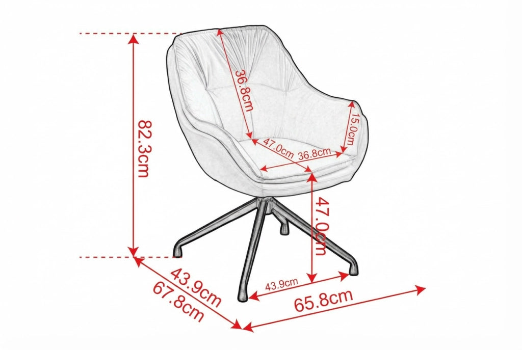Sedia da ufficio girevole in similpelle con seduta ampia schienale ergonomico e ritorno automatico base metallica grigio