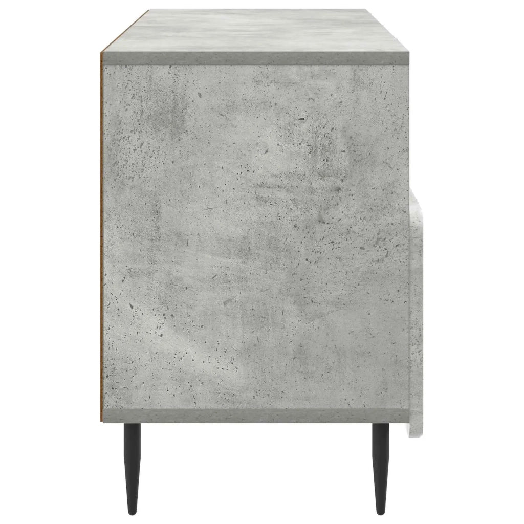 Mobile TV con cassetto Grigio Cemento 102 x 34,5 x 50 cm