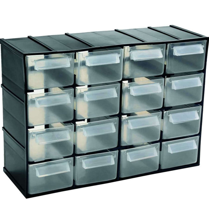 Cassettiera in plastica 16 cassetti