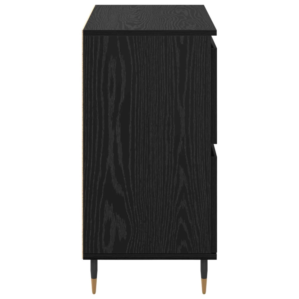 Armadio 2 pz Rovere Nero 60 x 35 x 70 cm CFW4308640