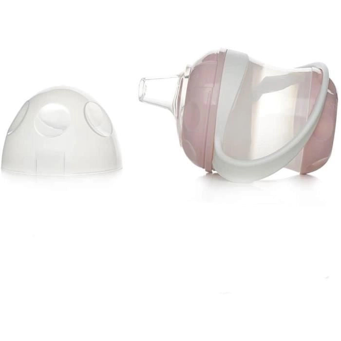 THERMOBABY Tazza a tenuta stagna + coperchio - Rosa cipria