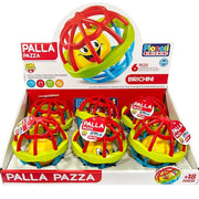 Trade Shop - Pallina Pazza Interattiva Educativa Colorata Giocattolo Per Bambini Mesi 18+ -