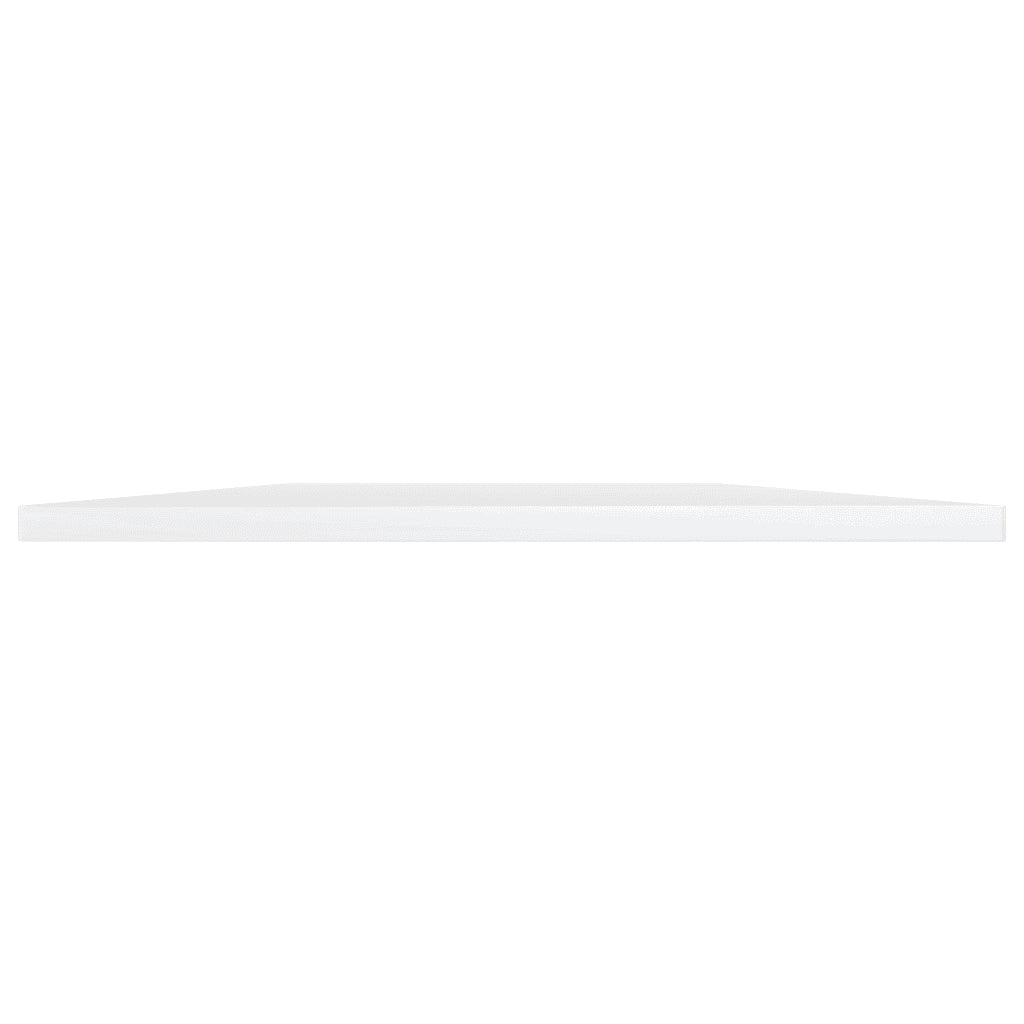 Ripiani per Libreria 8pz Bianco Lucido 60x50x1,5cm Multistrato 805277