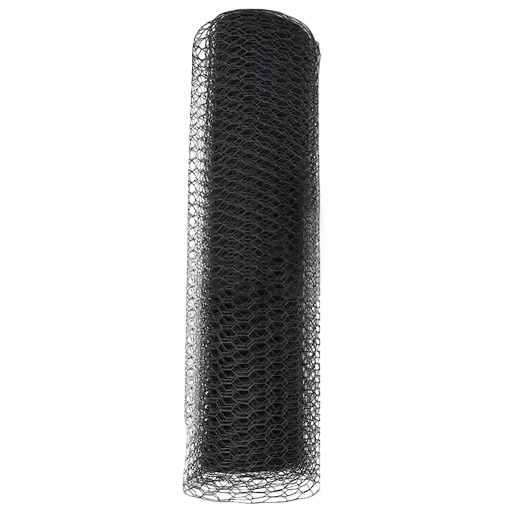 Recinzione Esagonale Grigio 0,6 x 50 m PVC 42005561