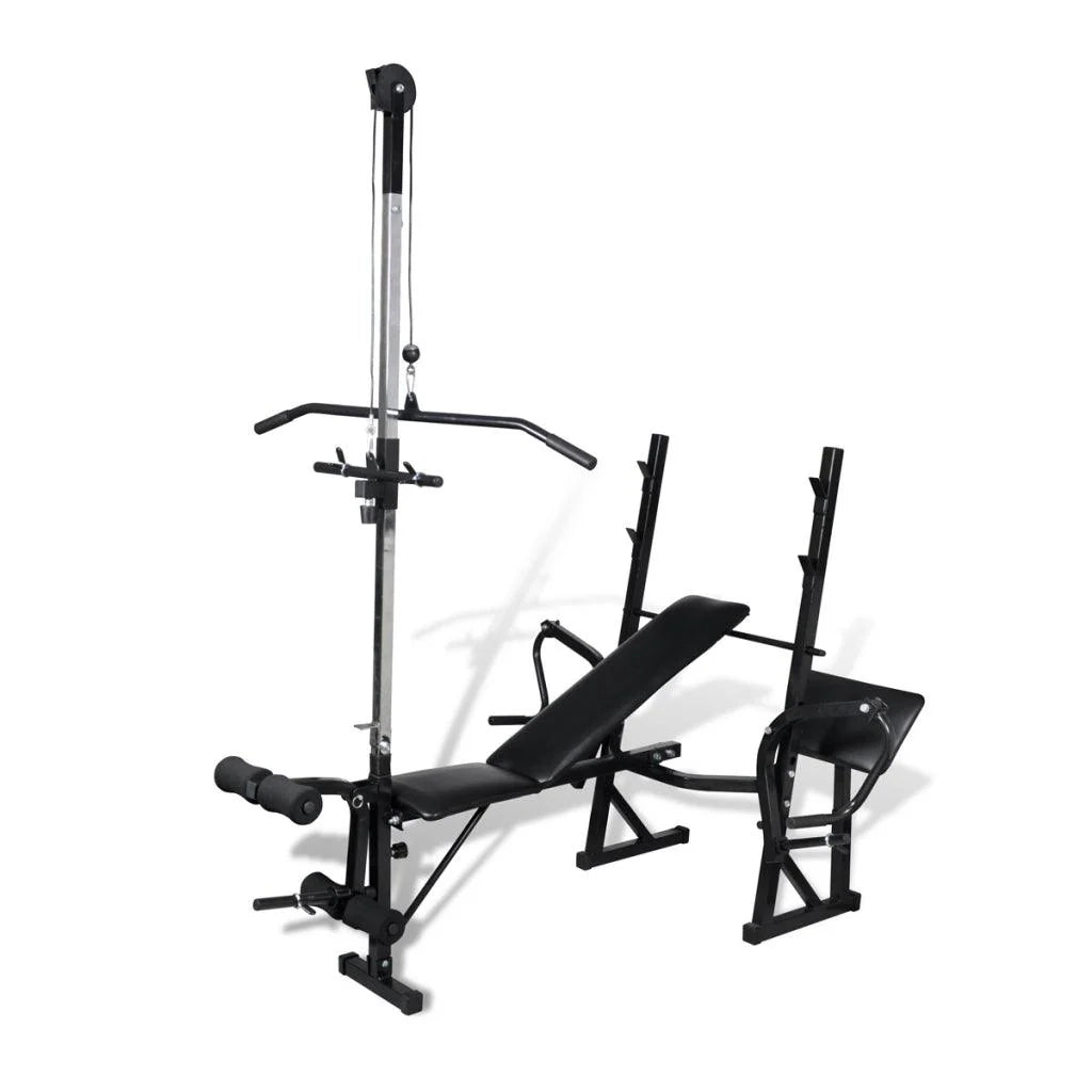 Panca completa per allenamento con pesi con macchine per pesi guidate per sport fitness e bodybuilding (0702056)