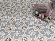 Pavimentazione in PVC - Pavimento in vinile - Pavimentazione - Pavimentazione silenziosa e antiscivente - 400x400 cm - Stile retro