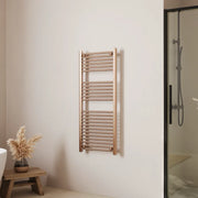 Termoarredo idraulico 1200x450 oro rosa interasse 400 | Polaris