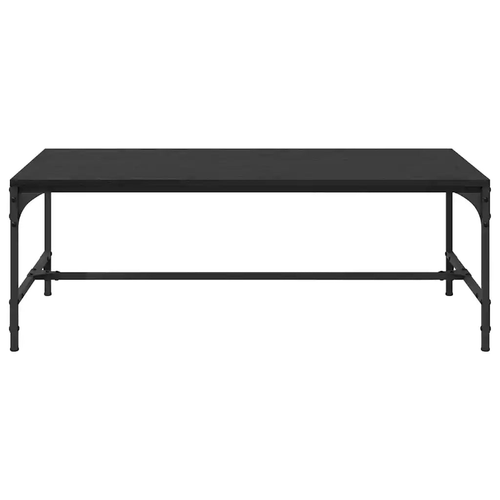 Tavolino da salotto Rovere Nero 100 x 50 x 35 cm
