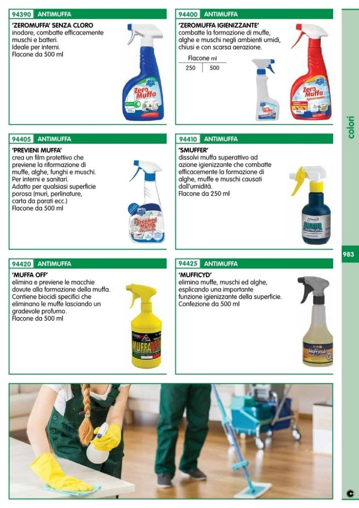 12pz antimuffa muschio alghe muffyxid 500 ml cod:ferx.57469