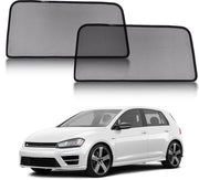 Zonwering per Soffitto per Auto per Finestra Lato per VW Golf 7 2013-2020, protegge dalla Luce Solare e Radiazioni UV, fissabile Magnetico e Ripiegabile